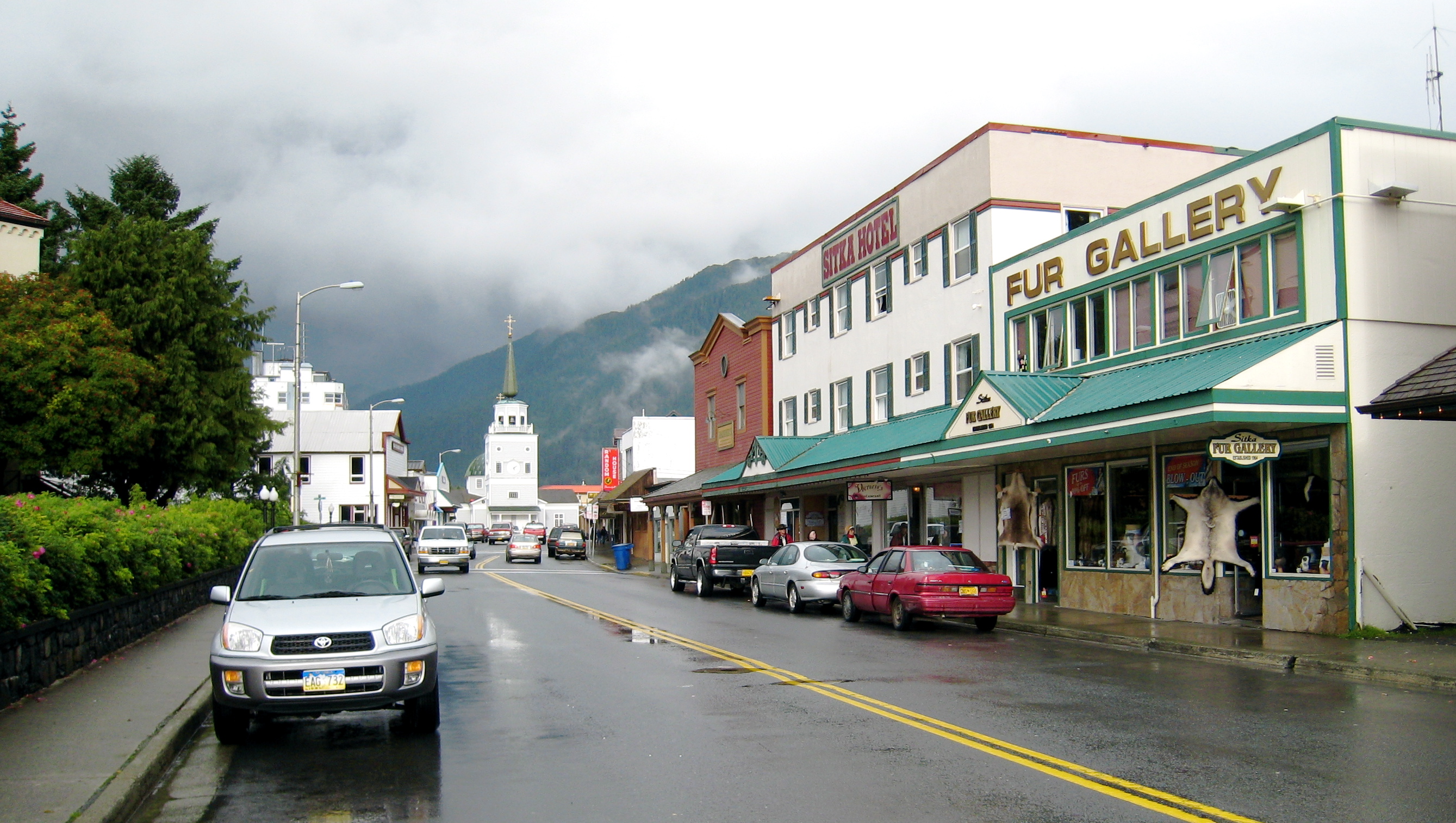  /><span>Downtown Sitka (Image: <a href=
