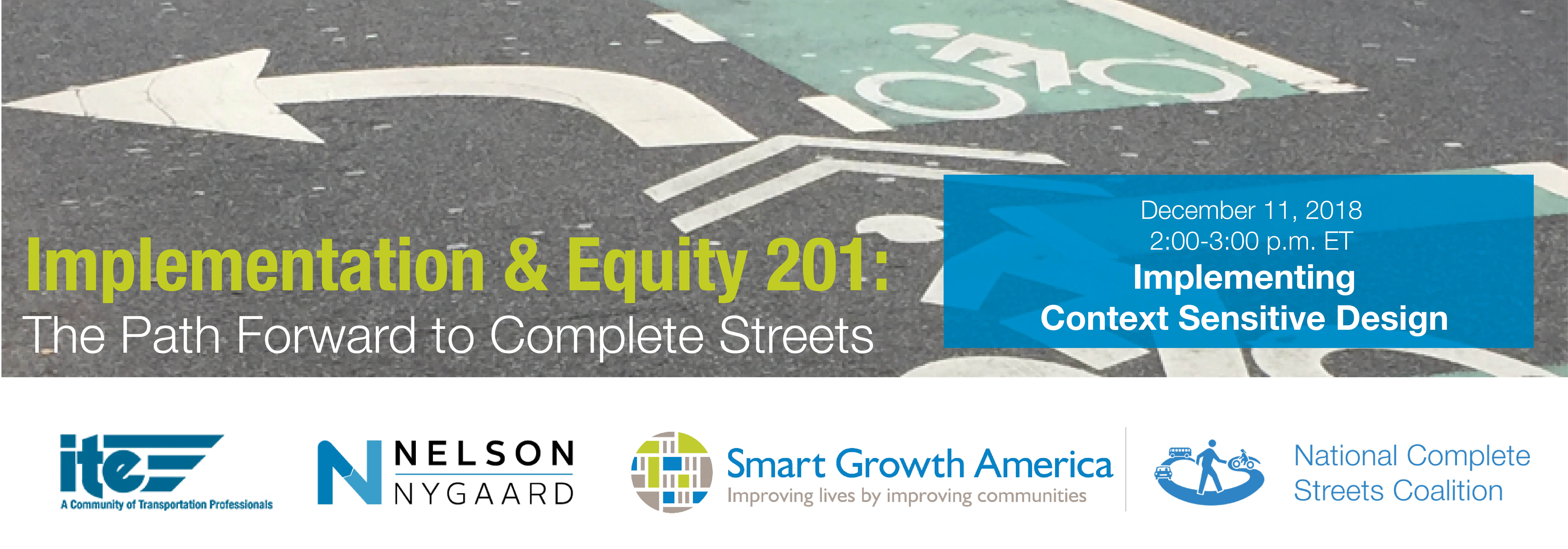  /></p>
<p>In the practical implementation of Complete Streets, not every streets has to have a bike lane—or turn lanes or bus lanes. Some great street designs like the <i>woonerf</i>—Dutch for “living street”— have no lanes at all! Point is, the design of the street should reflect the context it’s in.</p>
<p>On <b>December 11 at 2 p.m. ET,</b> as part of the Complete Streets webinar series on <a href=