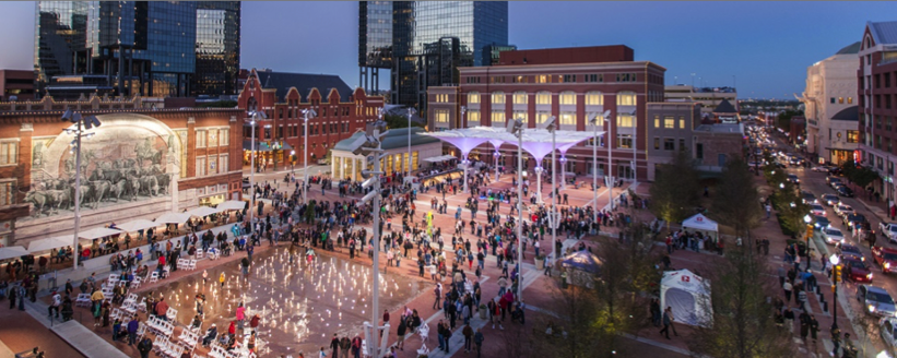  /><span> Sundance Square in downtown Fort Worth, TX, which was developed under form-based standards. Image: Randy Hutcheson.</span></p>
<p><strong>Conventional land use regulations have contributed to a great divide in our country, producing sprawling places that are marked by a stark separation of both uses and people. But <a href=