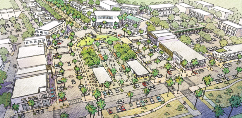  />Rendering of development under the University Neighborhood Specific Plan in Palm Desert, CA, winner of the 2017 Driehaus Award. (Image: Sargent Town Planning)</span></p>
<p><strong>It’s time to pick the nation’s top form-based code. While this type of zoning is catching on, some form-based codes can miss the mark if they deviate from best practices. That’s where the Form-Based Codes Institute’s standards—and the Driehaus Award—come in.</strong></p>
<p><span>Not all form-based codes are created equally. Whether it’s due to the absence of political understanding or buy-in, a shortage of staff capacity, misconceptions about form-based codes, or being overly complex, many form-based codes meander away from the fundamental principles that make them attractive in the first place—improved predictability, ease of use, and the creation of a high-quality public realm. </span></p>
<p><span>The annual <a href=